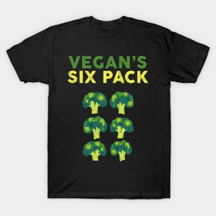 Six Pack Vegan Bodybuilding T-Shirt